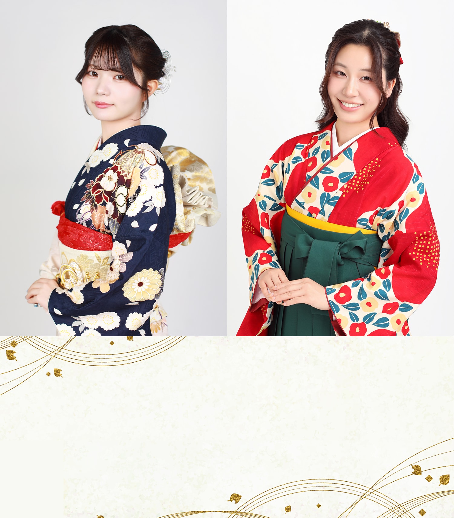 和装成人式・卒業写真