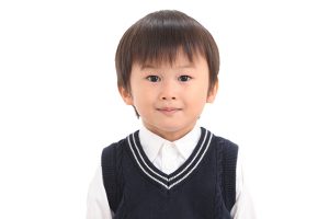 お受験証明写真