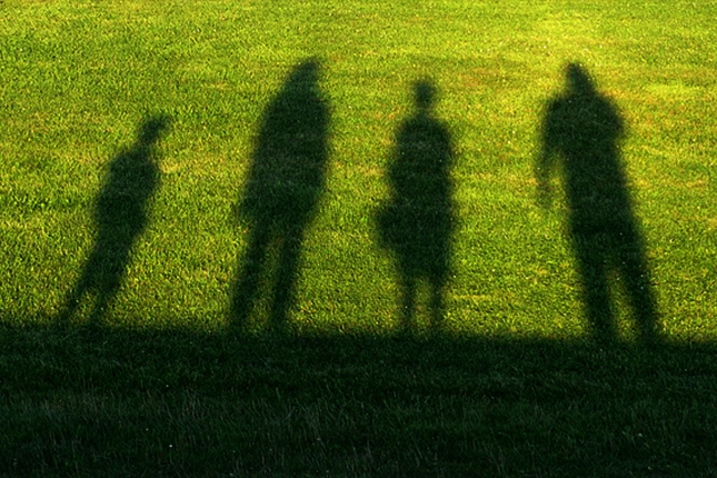 家族そろっての写真