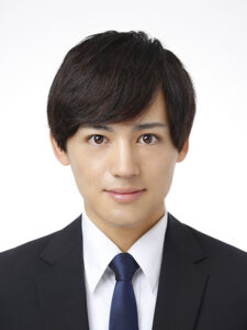 男性の就活証明写真例