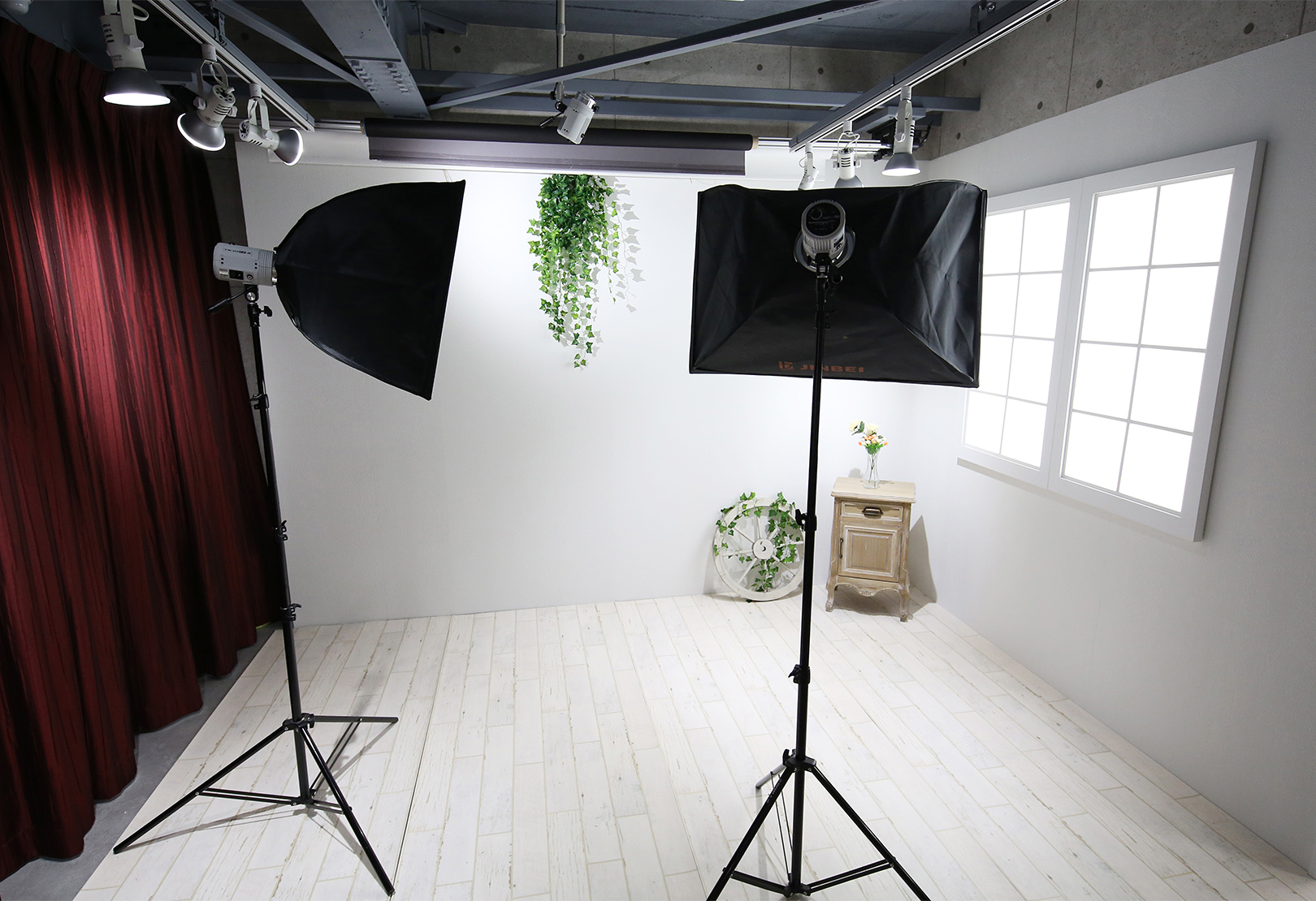 スタジオ728鹿児島天文館撮影スタジオブース