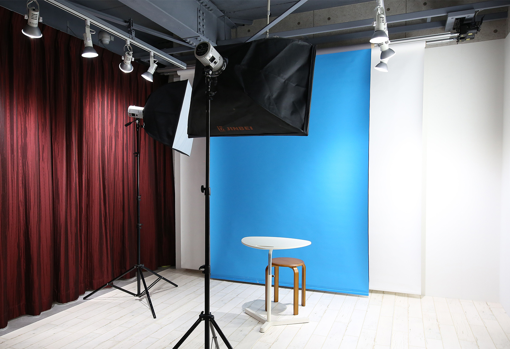 スタジオ728鹿児島天文館撮影スタジオブース