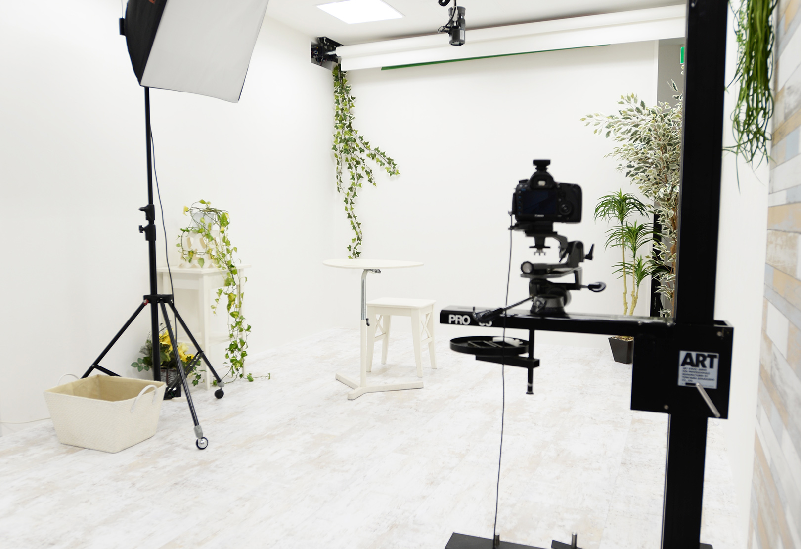 スタジオ728小倉撮影スタジオブース