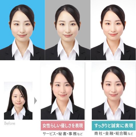 背景色も選べる