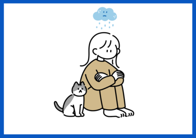 就活のネガティブな情報に惑わされる女の子