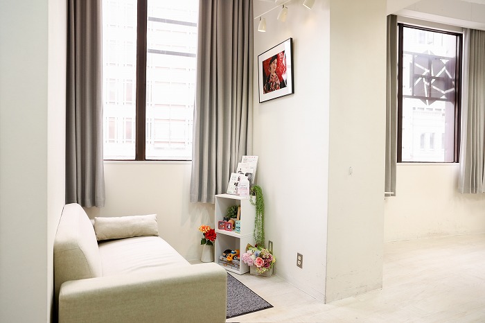 スタジオ728神戸スタジオ待合ブース