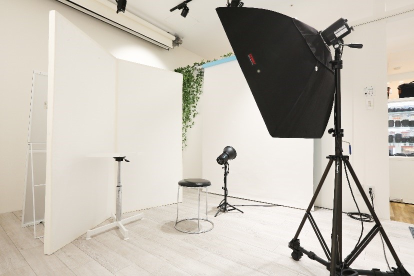 スタジオ728なんばスタジオ撮影ブース