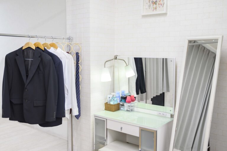 スタジオ728京都店のドレッサールーム