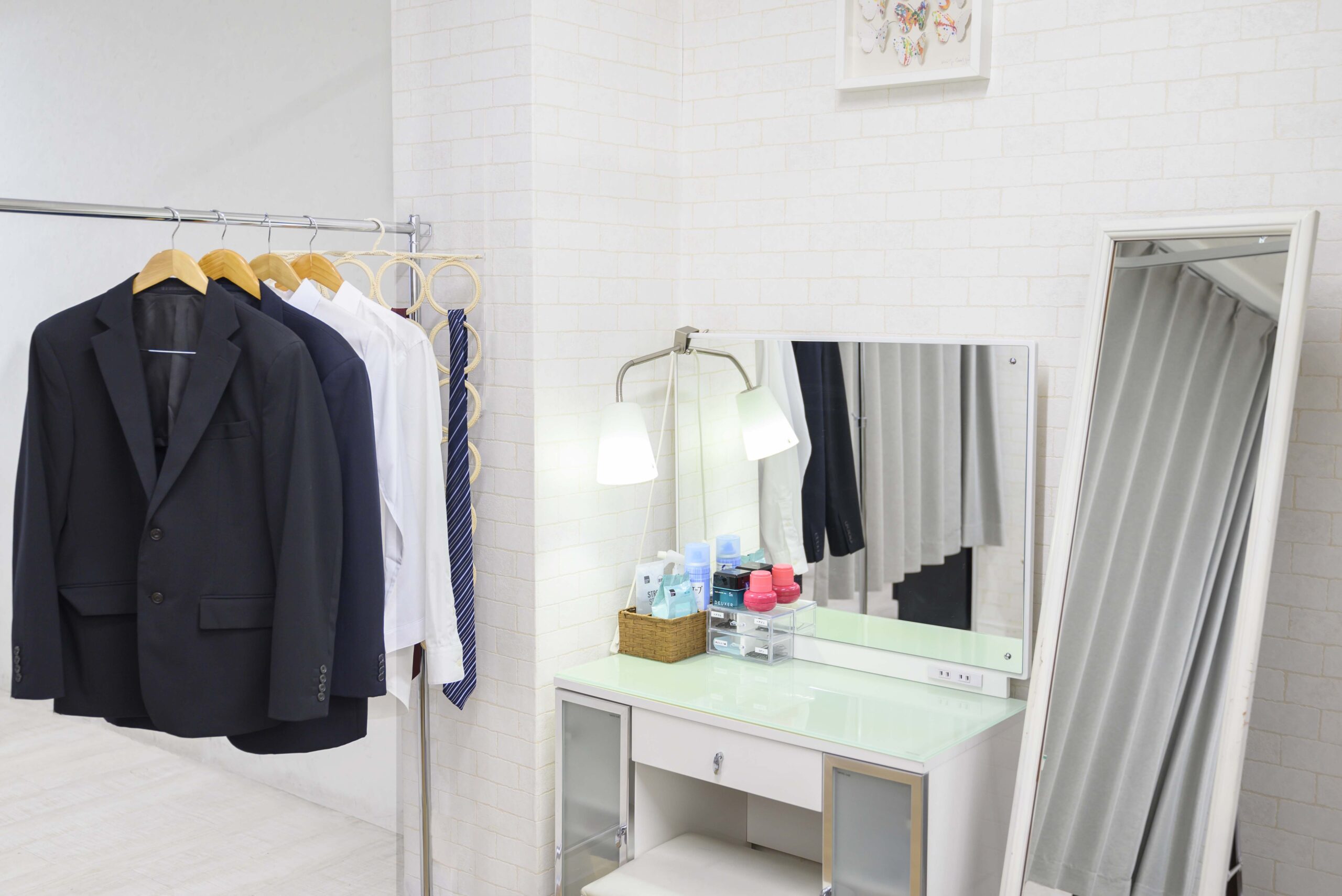 スタジオ728京都店のドレッサールーム