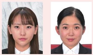 背景への映り込み