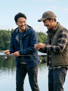 趣味が伝わるプロフィール写真