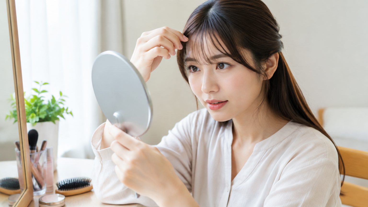 写真写りを整える髪型・メイク・アクセサリー